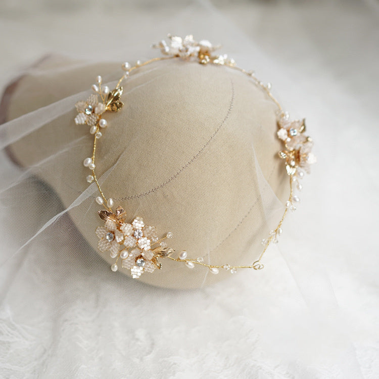 Fashionable Handmade Freshwater Hair Accessories