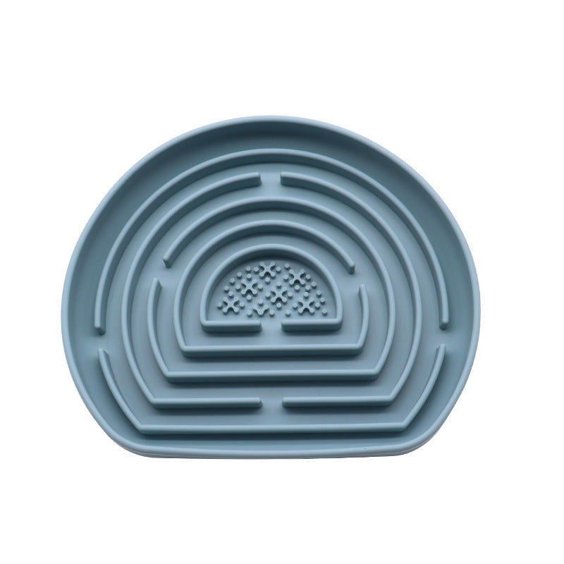 Slow Food Anti-choke Silicone With Suction Cup Pet Food Basin