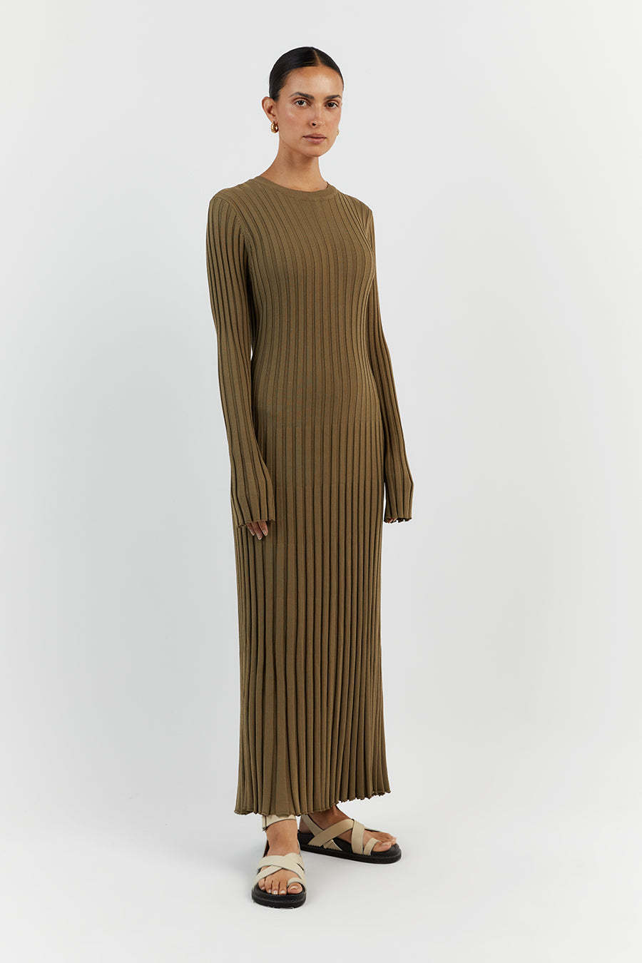 Women's Elegant Solid Color Base Dress