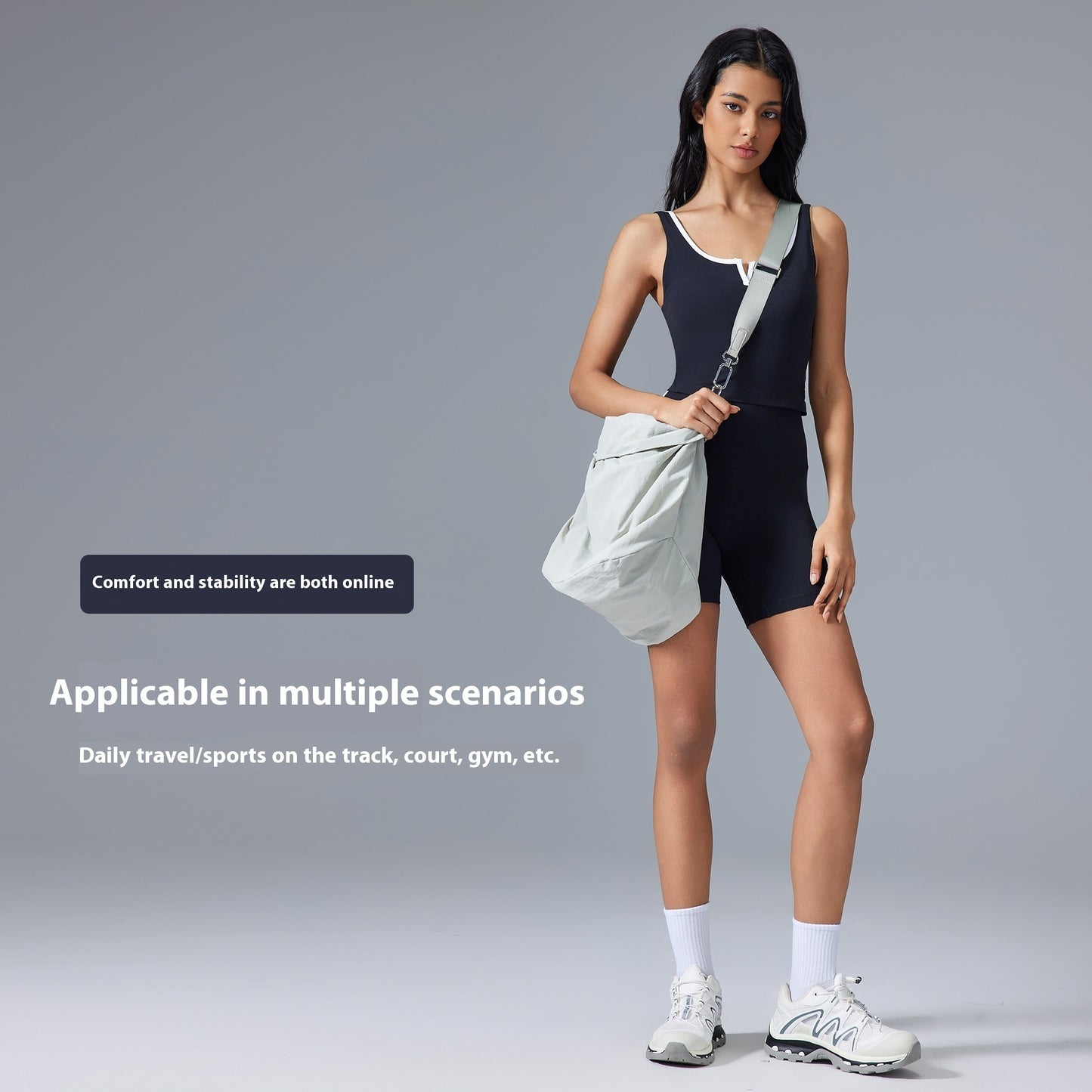 Deep U Back Shaping Padded Sports Vest