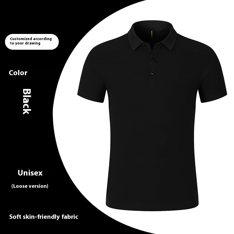 Cotton Short-sleeved Cultural Business Polo Shirt