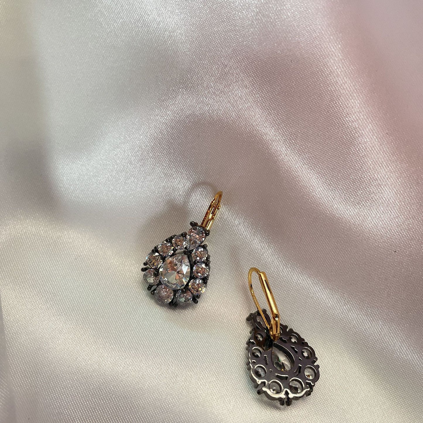 Elegant Elegant Alloy Champagne Earrings