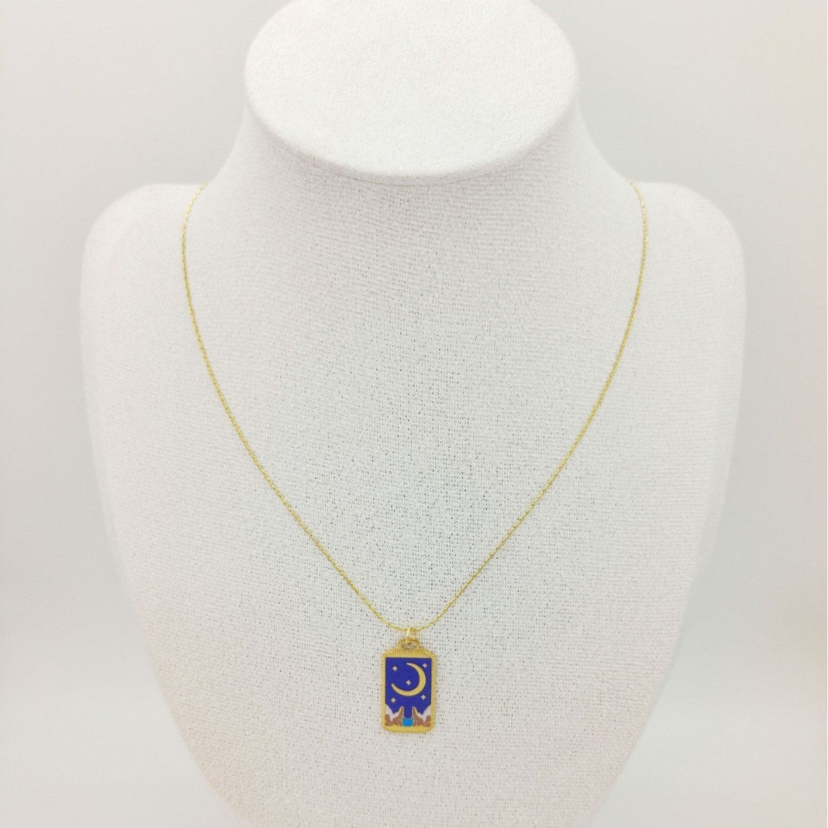 Ornament Accessories Plated 18K Gold Necklace