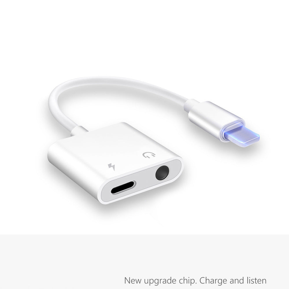 Applicable Mobile Phone 8X Headset Audio Adapter To 35mm Headset Charging 2 In 1 Audio Adapter Cable