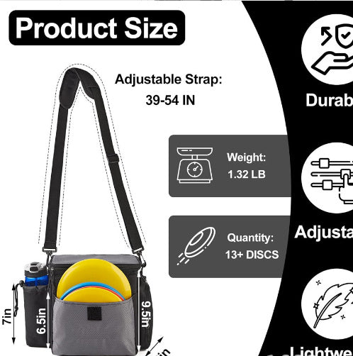 Golf Training Shoulder Bag Portable Waterproof Storage Bag