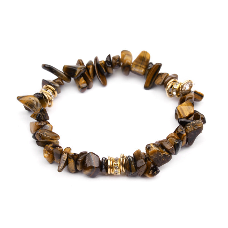 European And American Natural Stone Beaded Bracelet For Women