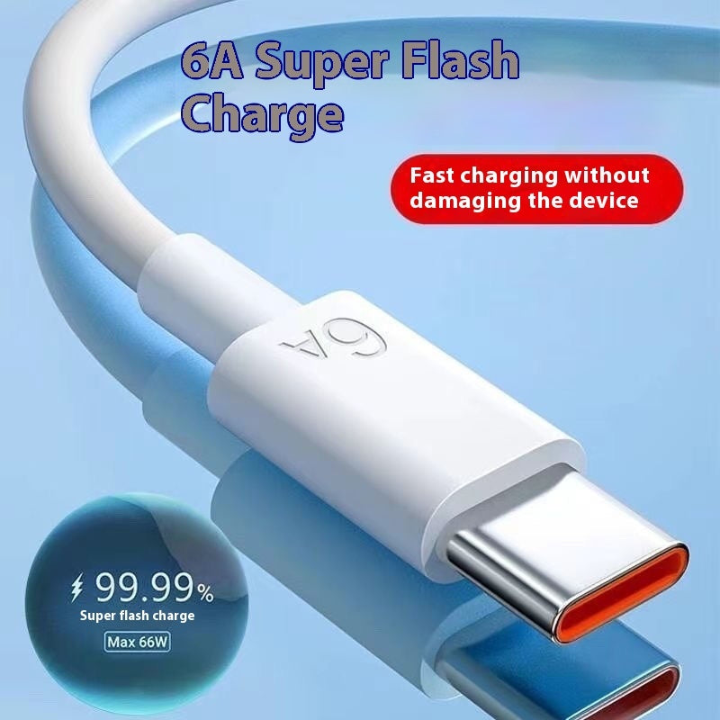 6A Type-C Fast Charge Data Cable