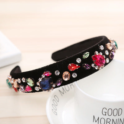 Headband Pearl Rhinestone Hair Accessories