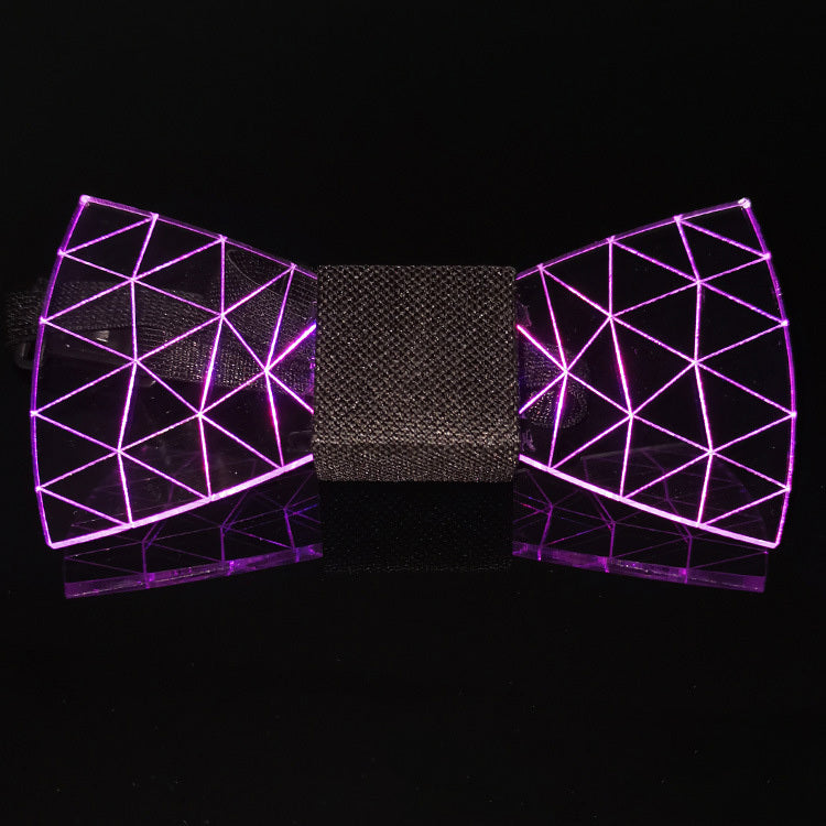 Led Acrylic Luminous Bow Tie