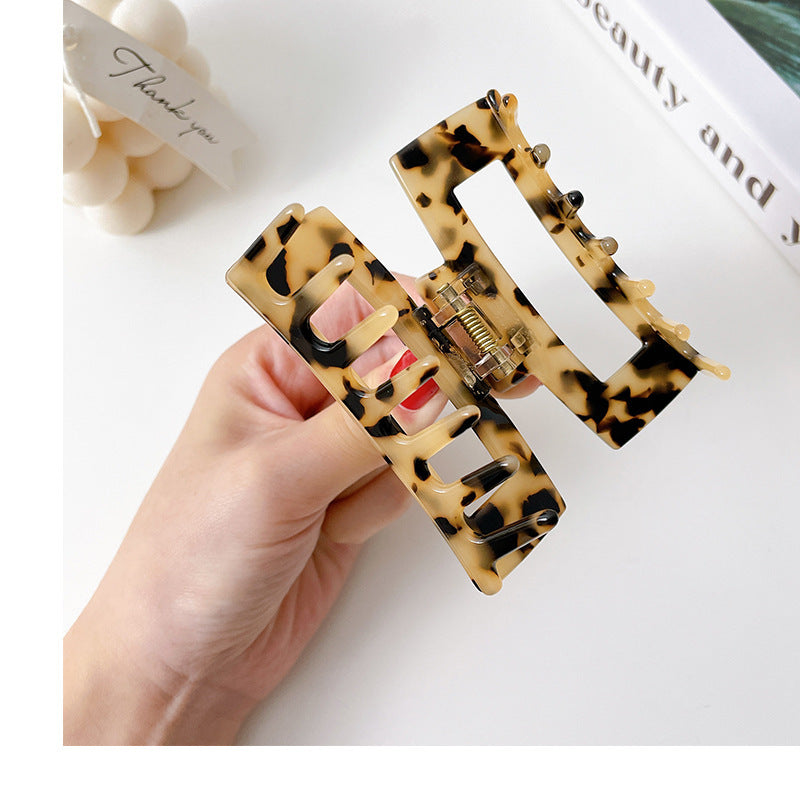 Simple Hair Clip Square Hair Accessories Girl Grip
