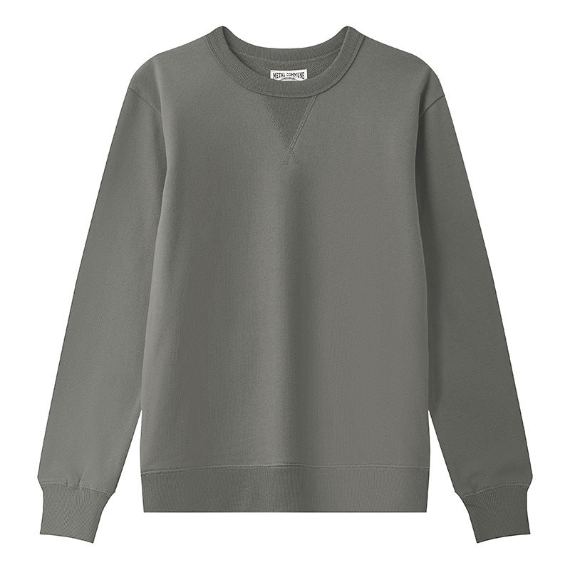 American Retro Japanese Round Neck Sweater Pullover Men