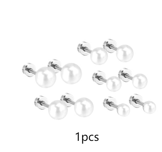 Women's Versatile Leisure Pearl Fashion Simple Earrings