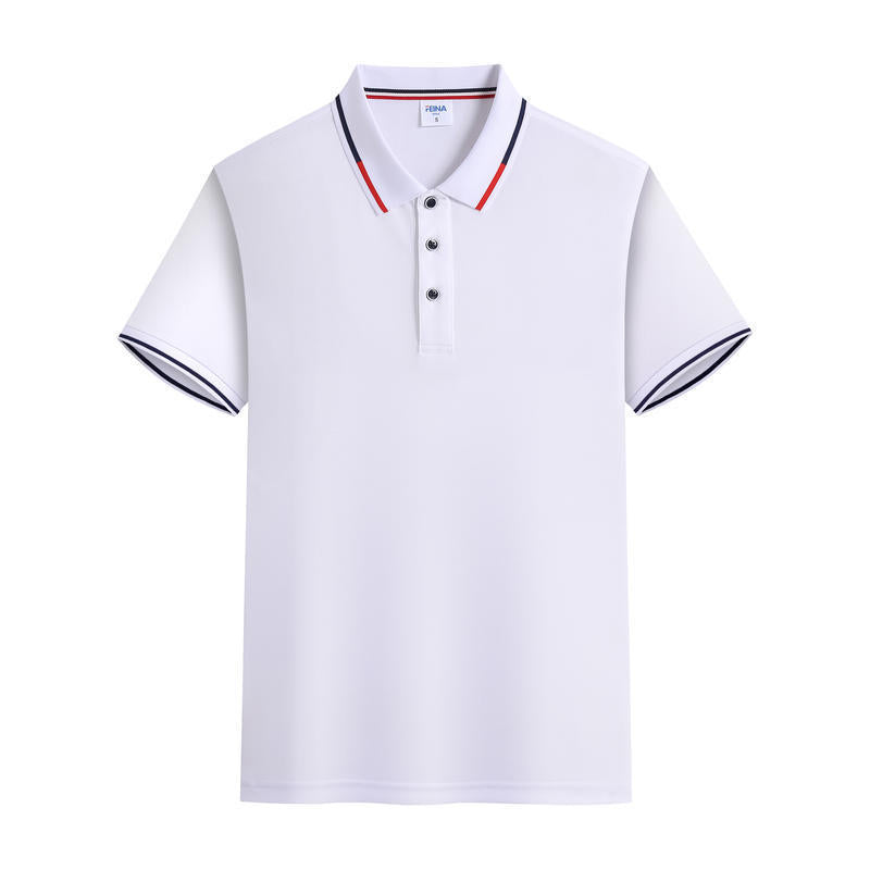 Summer Sweat-proof Workshop Polo Shirt Work Clothes Set