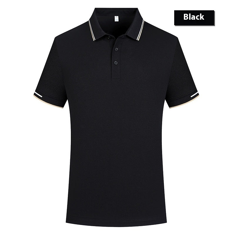 Men's And Women's Work Clothes Lapel Polo