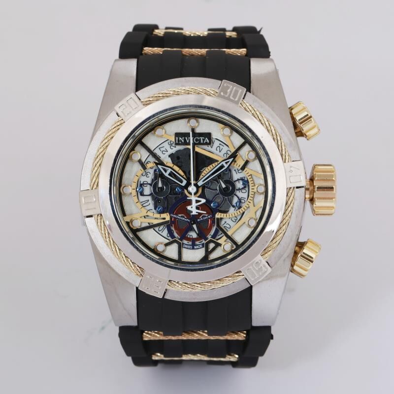 Large dial men's watch