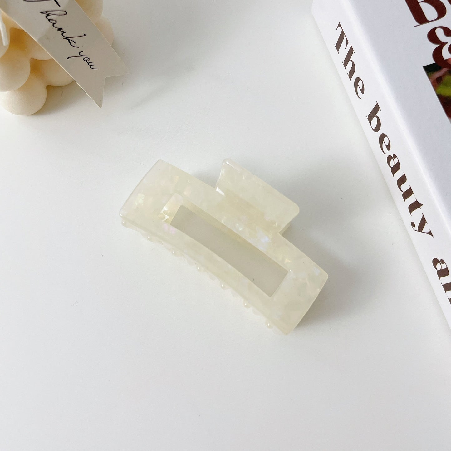Simple Hair Clip Square Hair Accessories Girl Grip