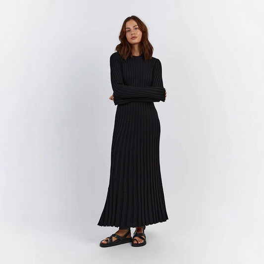 Women's Elegant Solid Color Base Dress