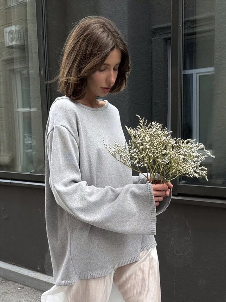 Cotton Pullover Loose Temperament Lazy