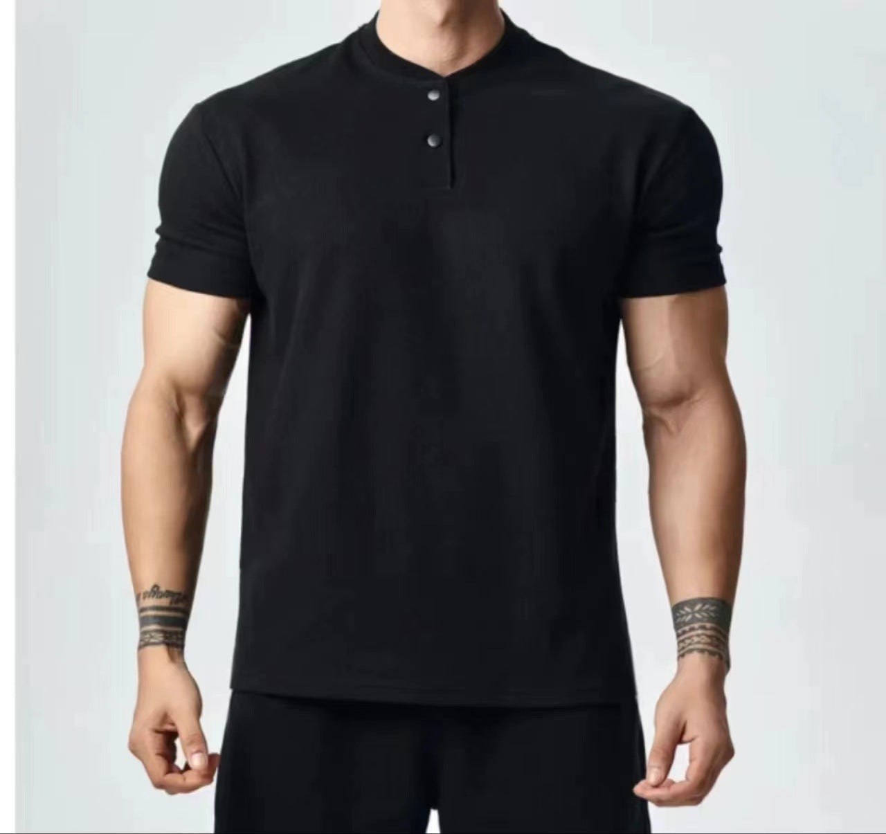 Retro Fashion Brand All-match Casual T-shirt Men's Fashion