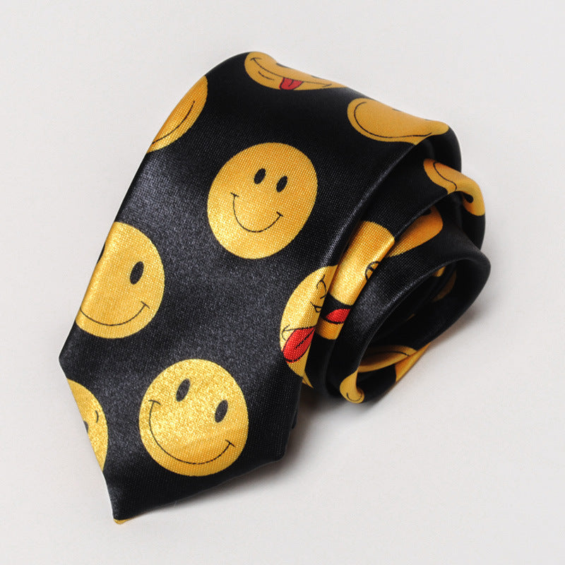 Casual British Pattern Small Tie