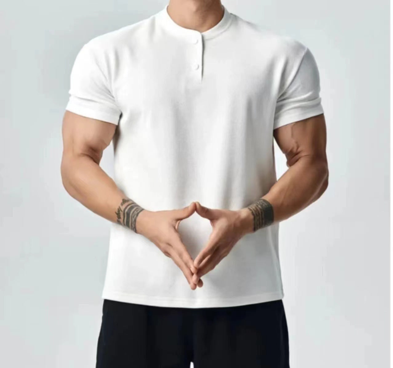 Retro Fashion Brand All-match Casual T-shirt Men's Fashion