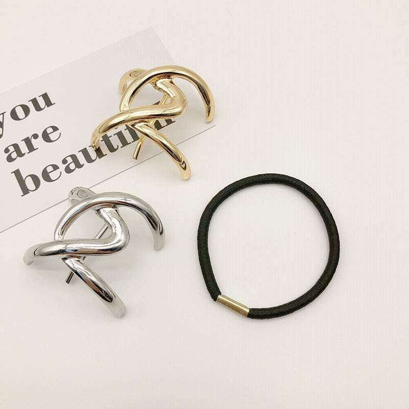 Ponytail Hair Hook Alloy Simple Stylish Hair Accessories