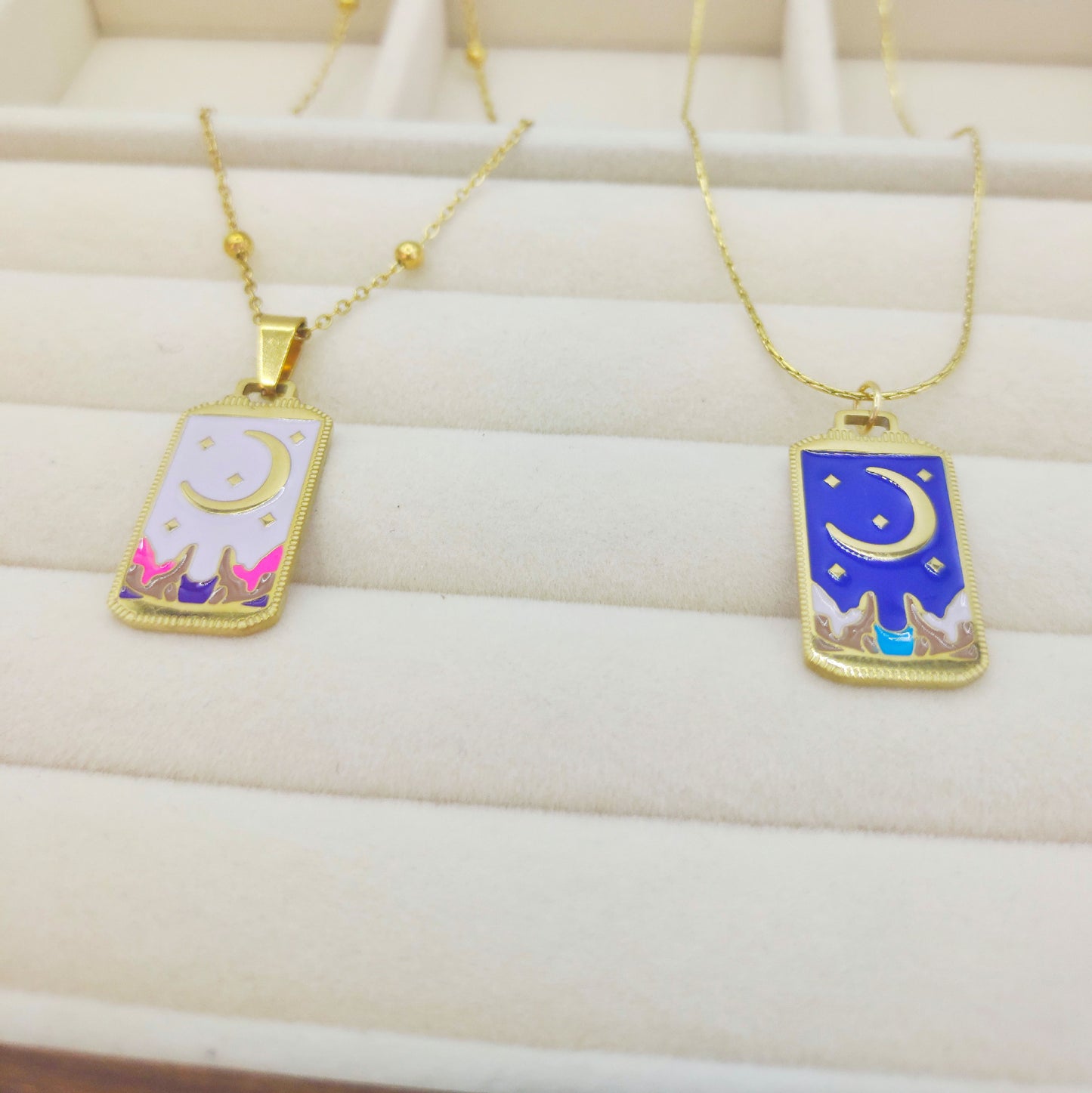 Ornament Accessories Plated 18K Gold Necklace