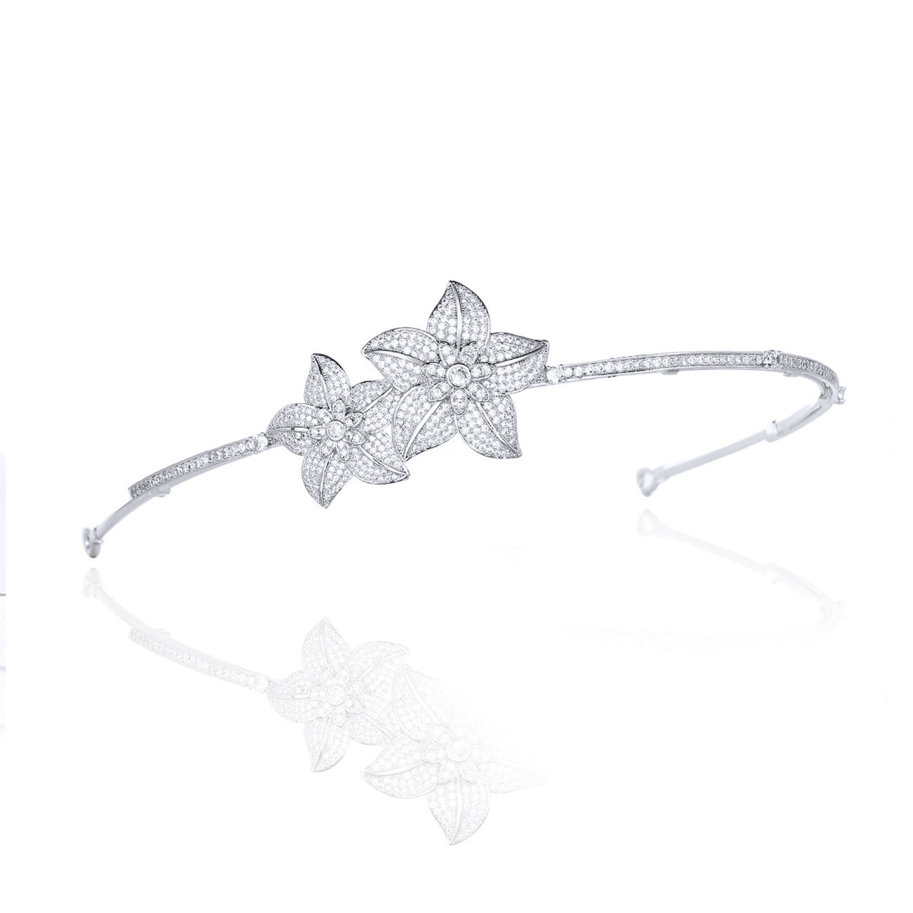 Korean Flowers Hair Accessories Simple