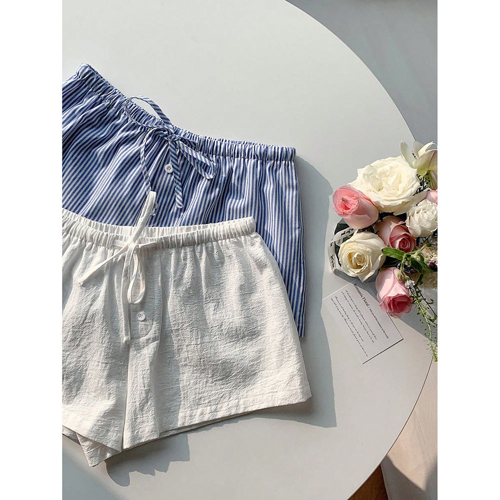 Female Loose Slimming And All-matching Home Pants