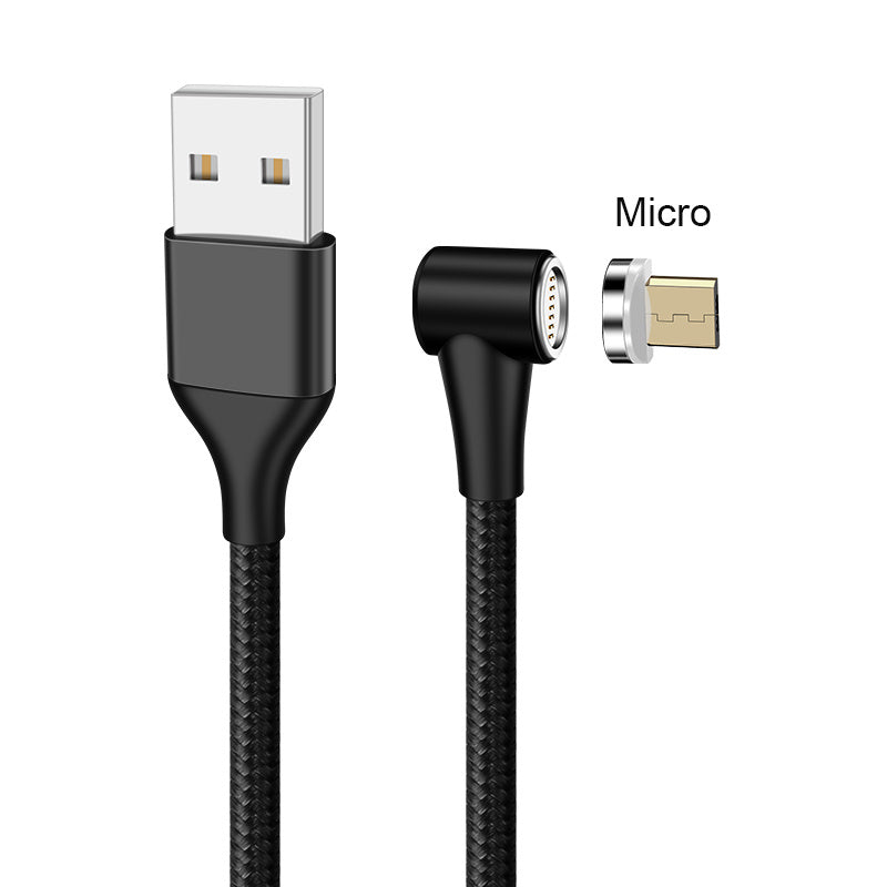 Braided magnetic data cable three-in-one fast charging cable