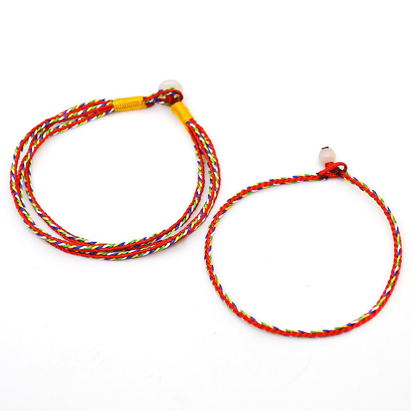 Fashion Personality Colorful Braided Rope Woven Bracelet