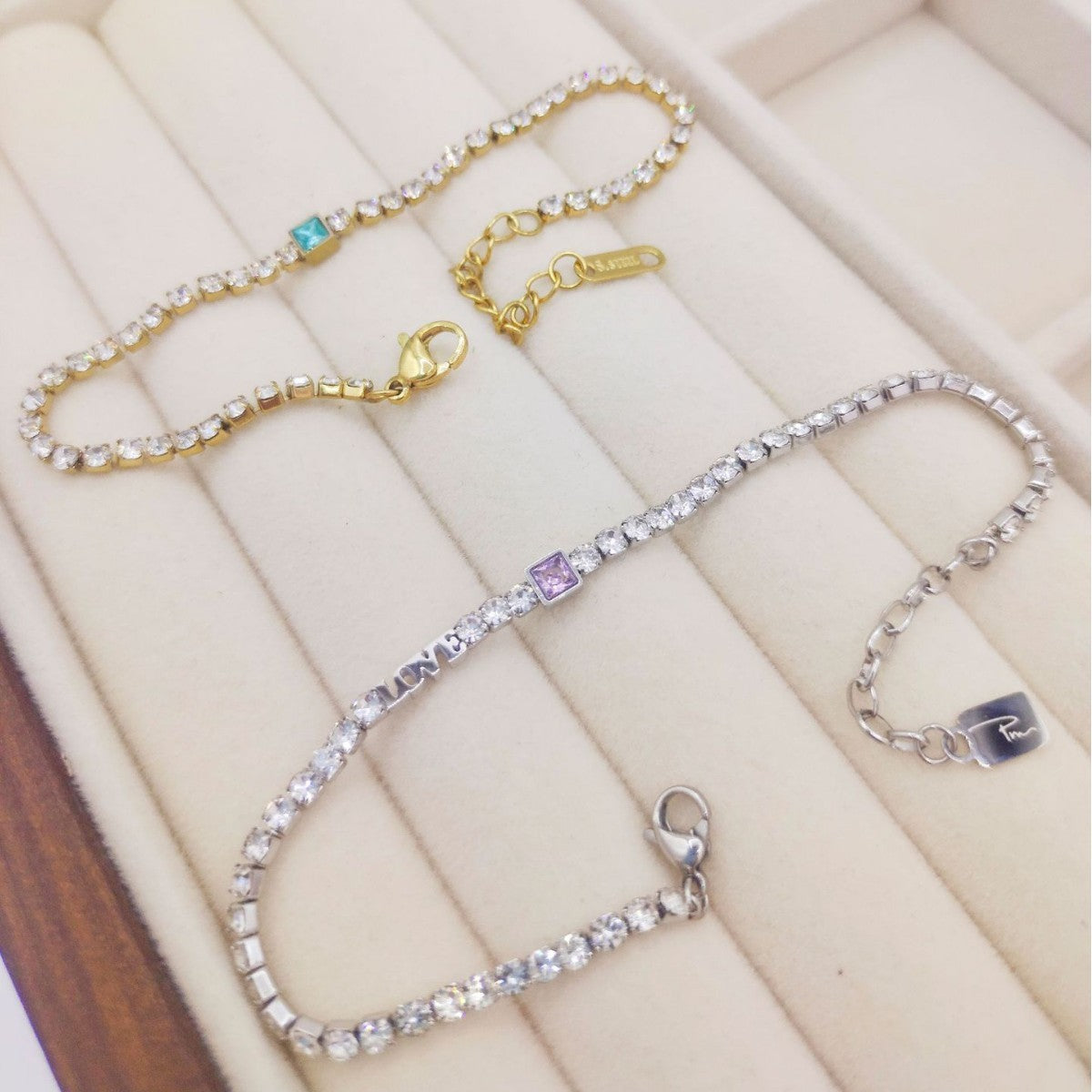 Women's Korean-style Gold-plated Fashion Pull Bracelet