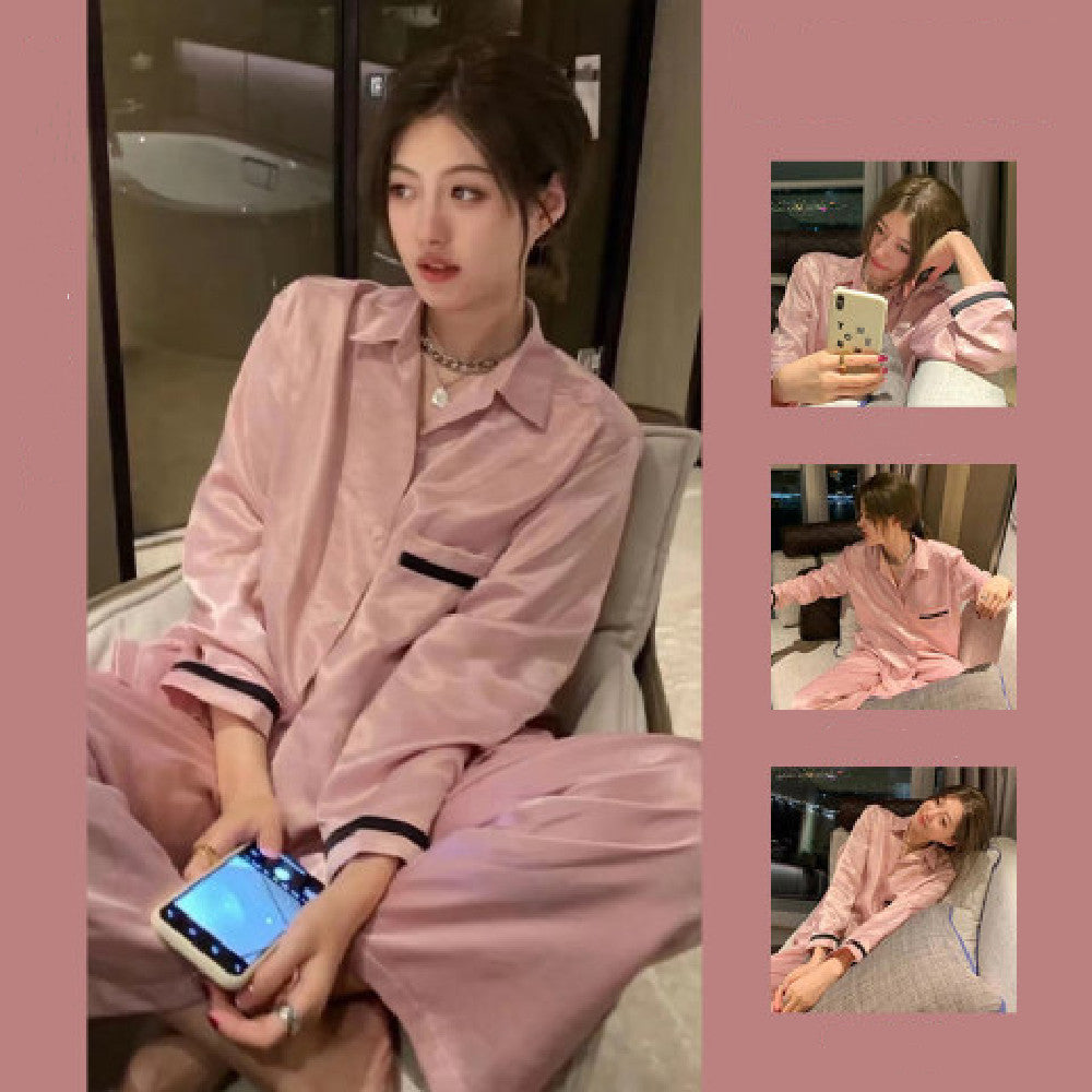 Women's Silk Home Clothing Set