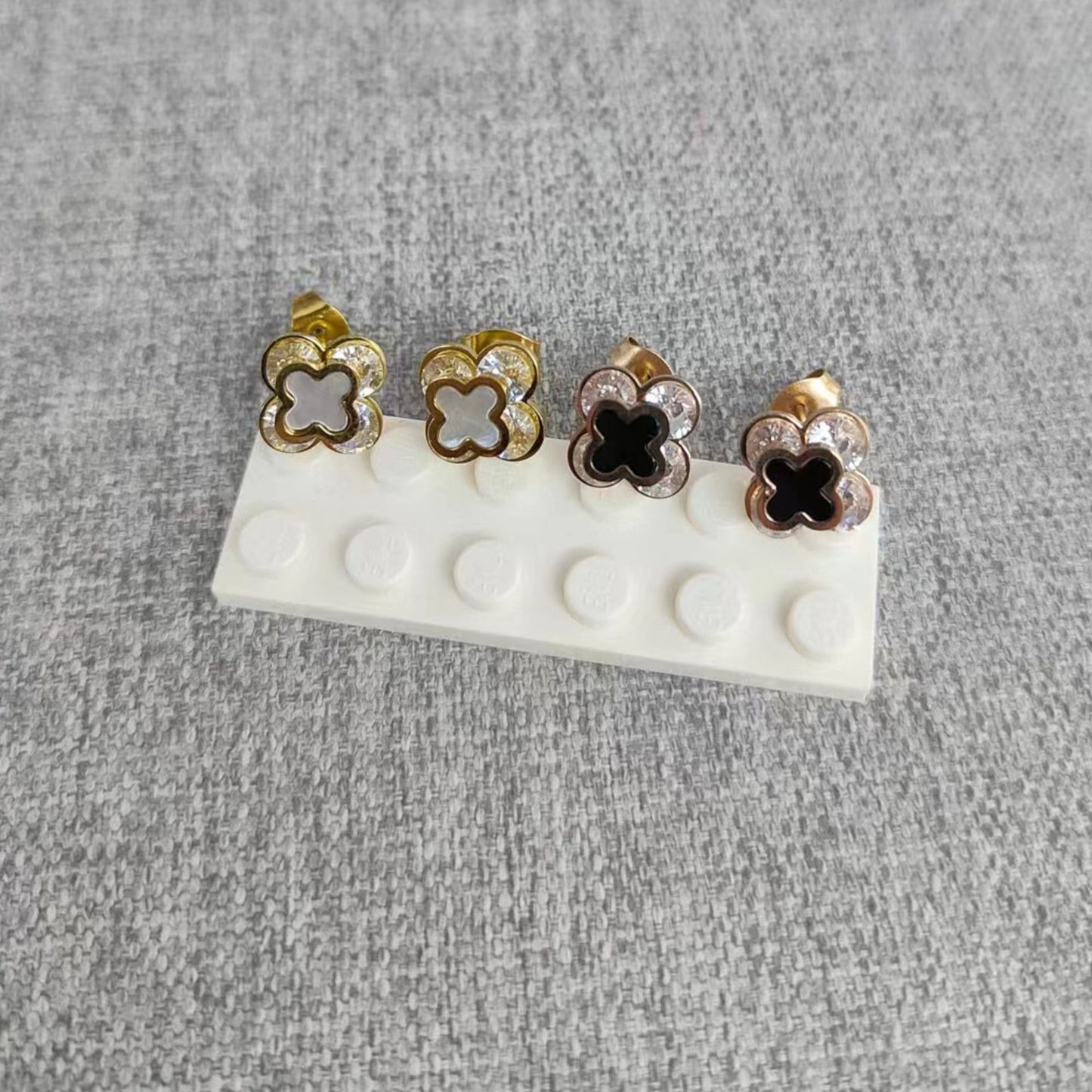 Titanium Steel Stainless Steel 18K Gold Ear Clip