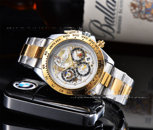 Imitation mechanical quartz watch