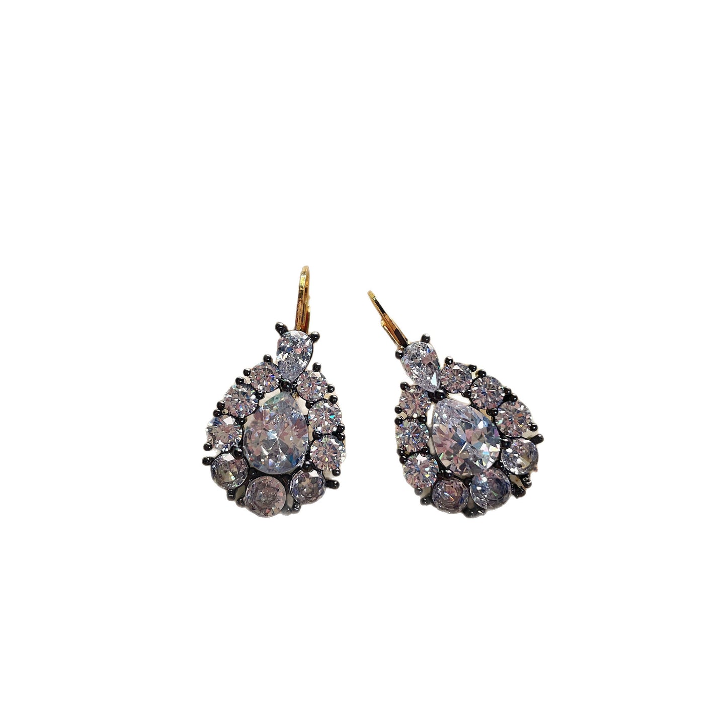 Elegant Elegant Alloy Champagne Earrings