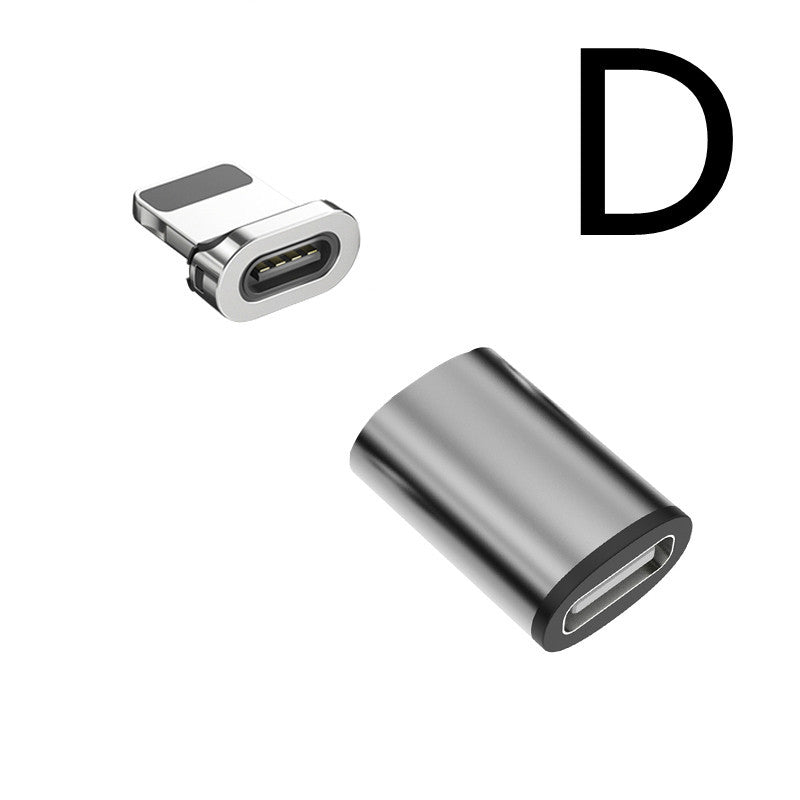 Magnetic Charging Adapter Mobile Phone Data Cable Adapter Magnetic Charging Converter
