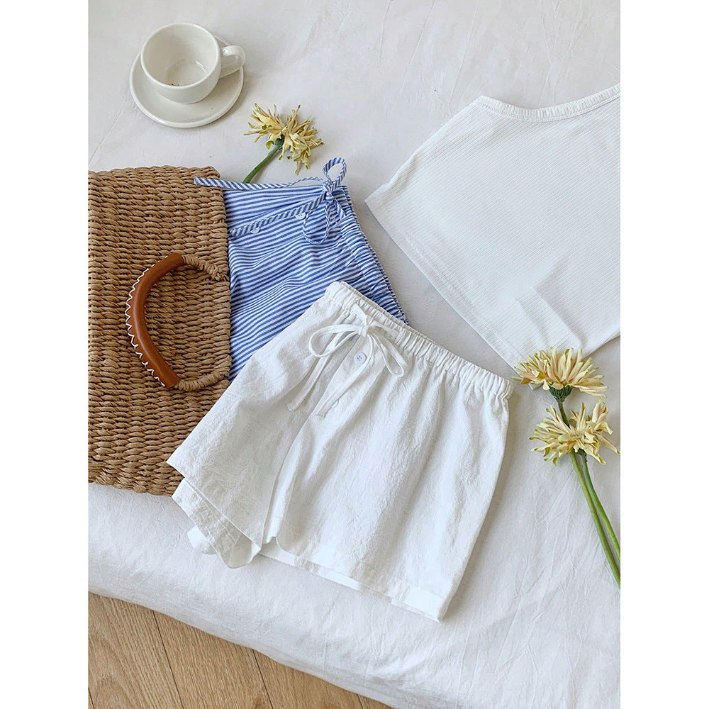Female Loose Slimming And All-matching Home Pants