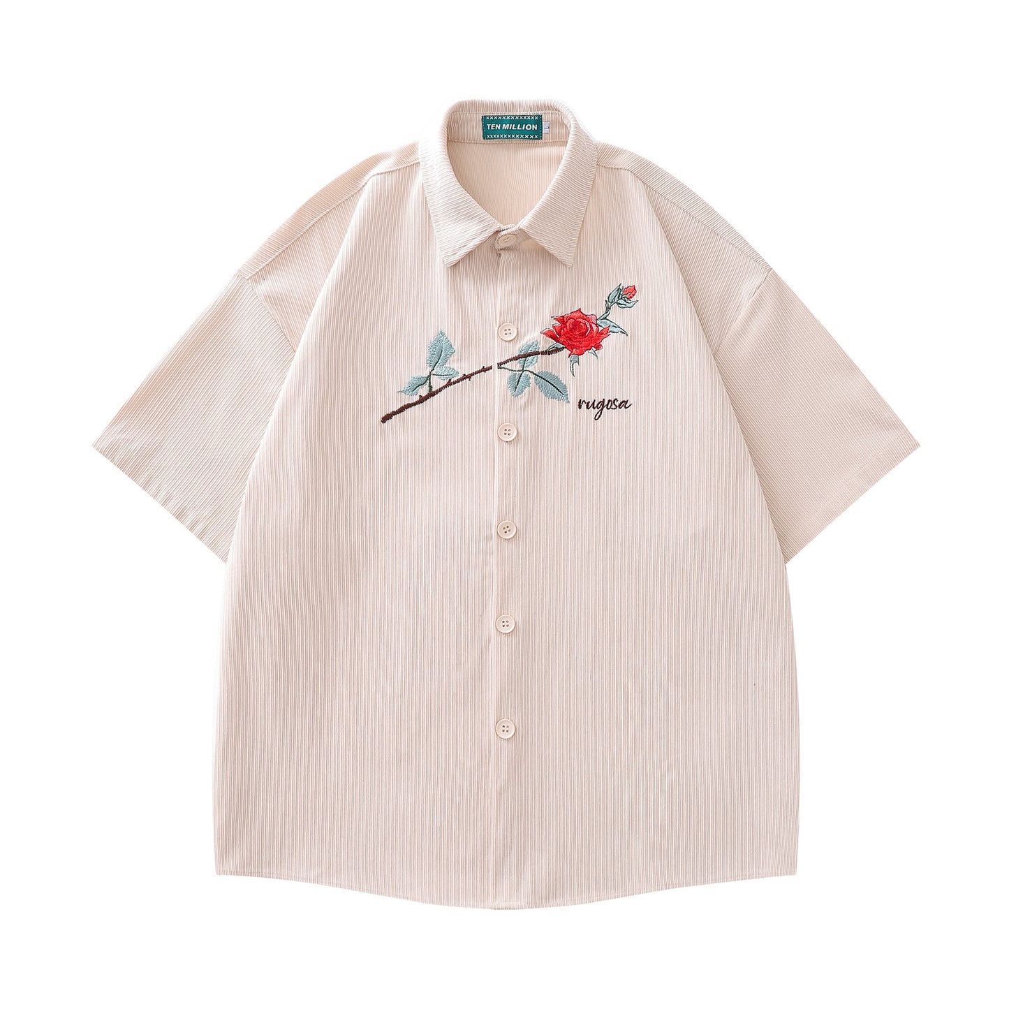 Male And Female Trendy Brand Loose Couple Shirt