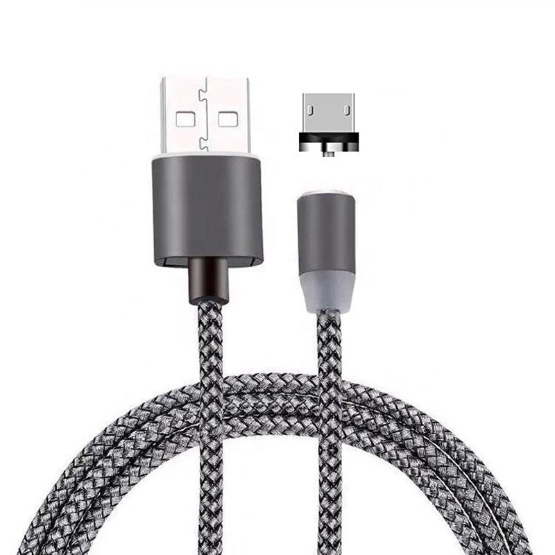 Android Type c Three-in-One Magnetic Suction Head Charging Cable