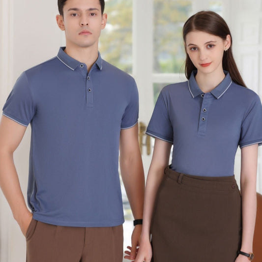 Group Building Embroidered Work Clothes