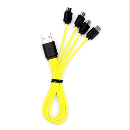 Simple Four In One Usb Charging Cable