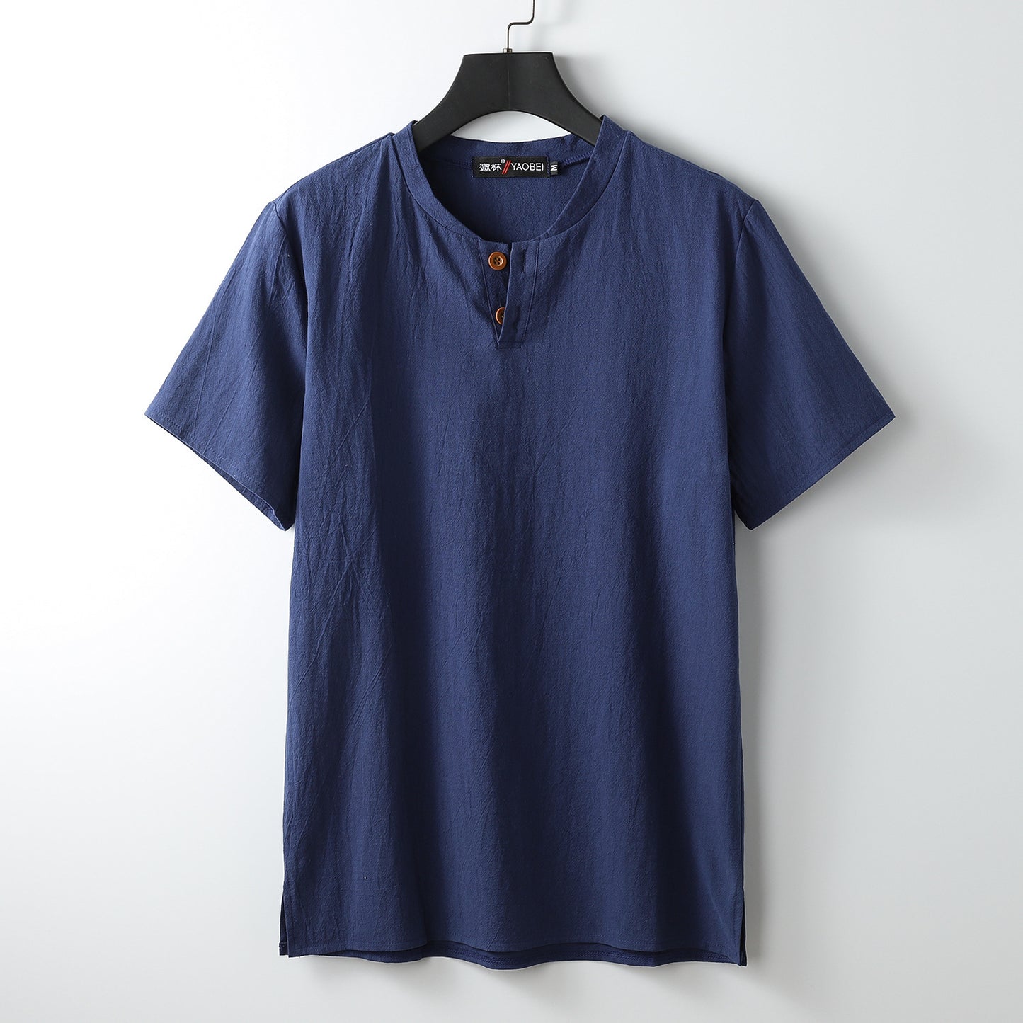Summer Loose Linen V-neck Short Sleeve