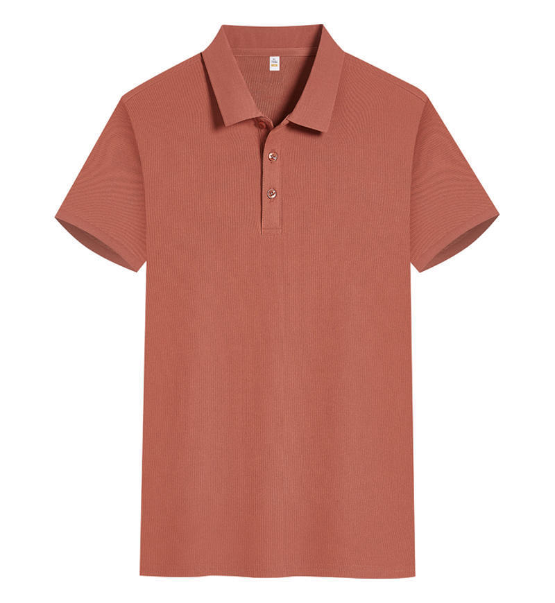 Solid Color Polo Shirt Overalls