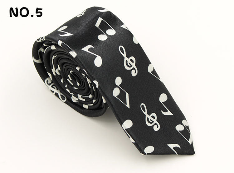 Casual British Pattern Small Tie
