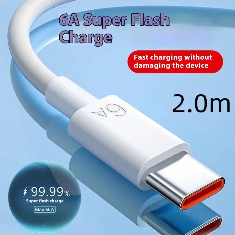 6A Type-C Fast Charge Data Cable