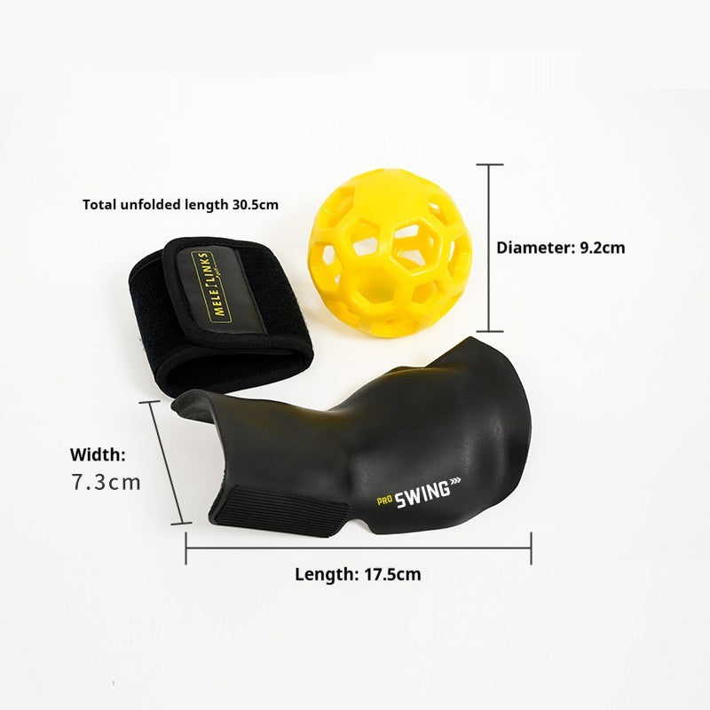Golf Gold Suit Wrist Holder Swing Simulator Training Arm Bracket