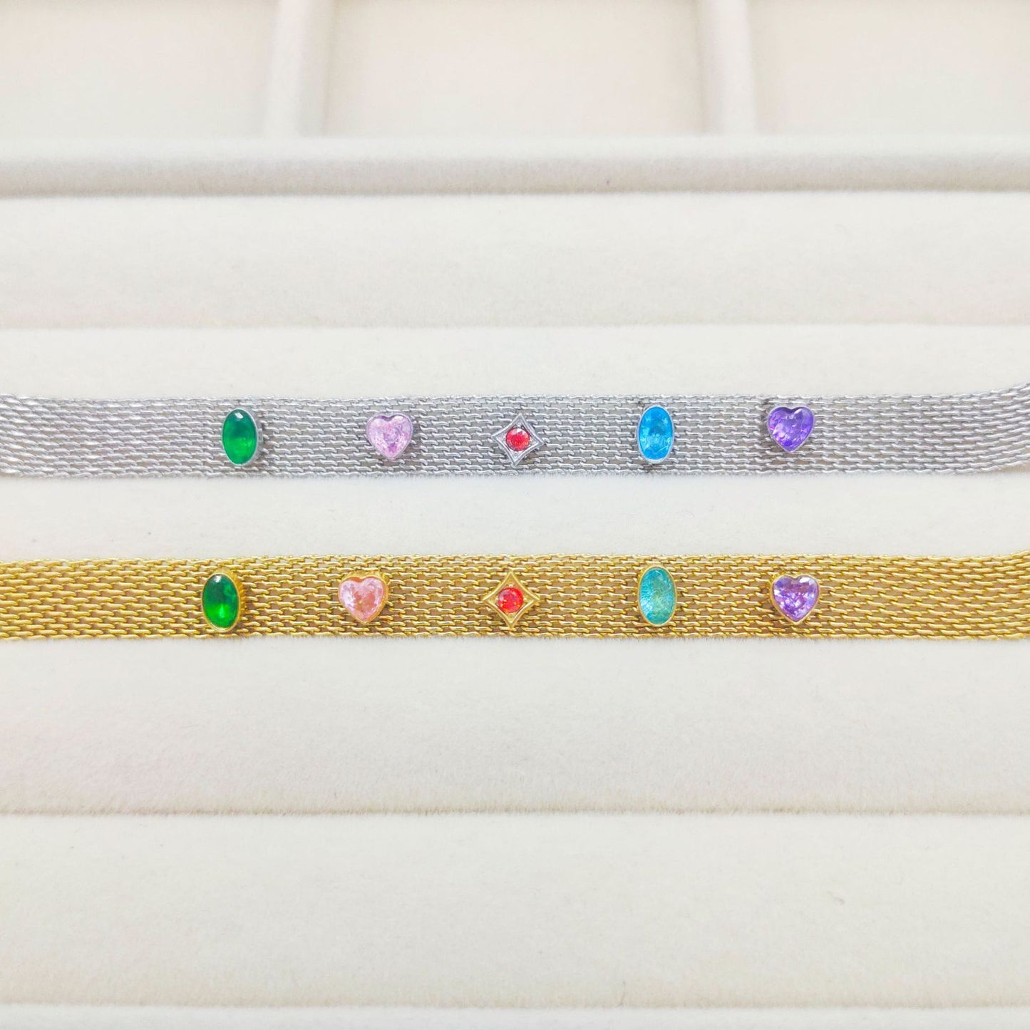 Gold-plated Korean Fashion Woven Bracelet
