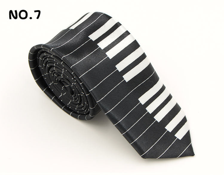 Casual British Pattern Small Tie