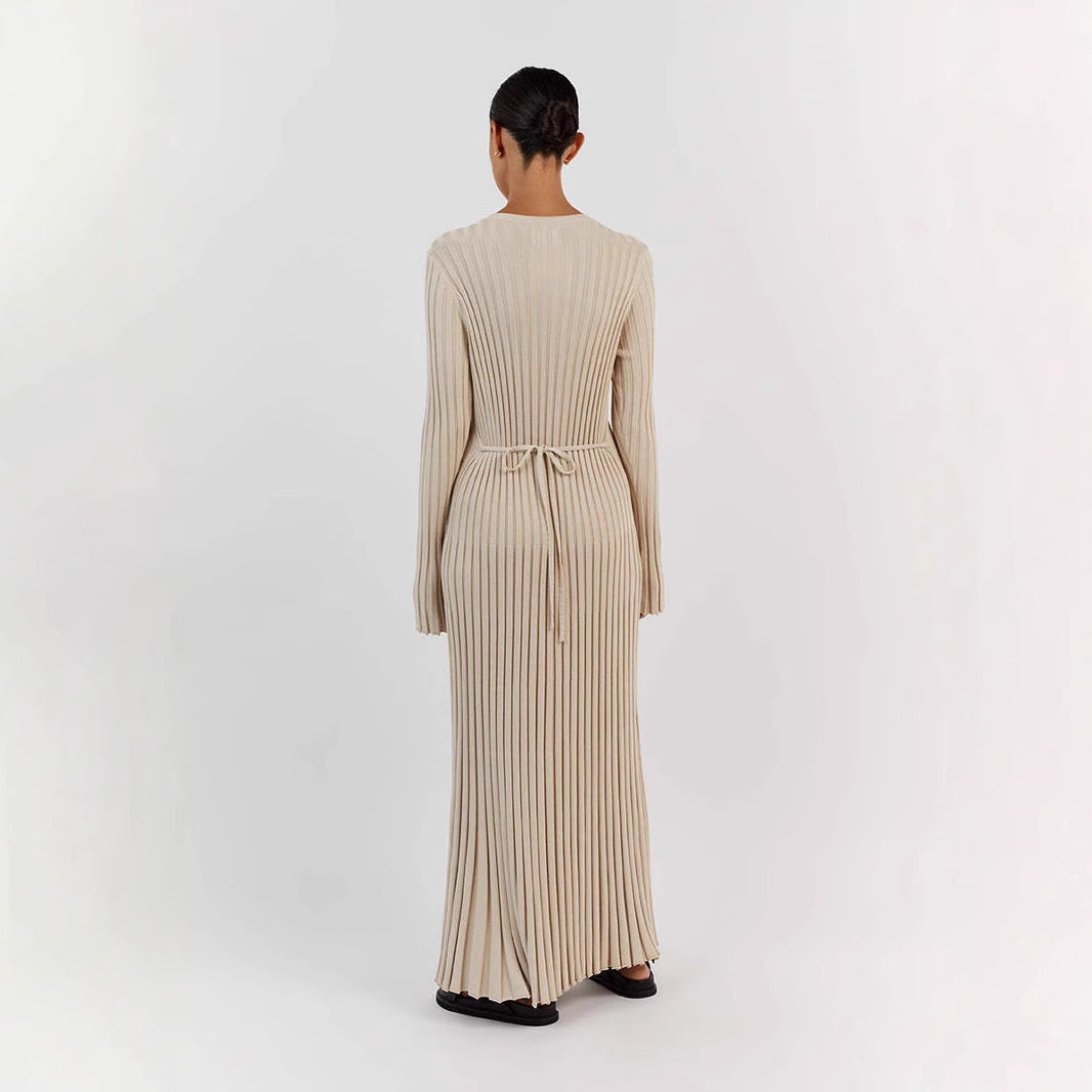 Women's Elegant Solid Color Base Dress